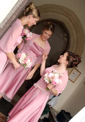 Hair & make-up services for the bridesmaids & other wedding guests
