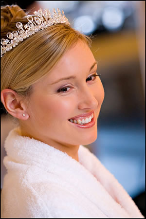 Bride's make-up - Wedding hair & makeup for Wedding at Ham, Richmond, Greater London